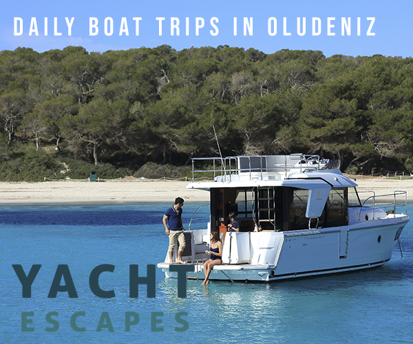 Daily boat trips from Oludeniz